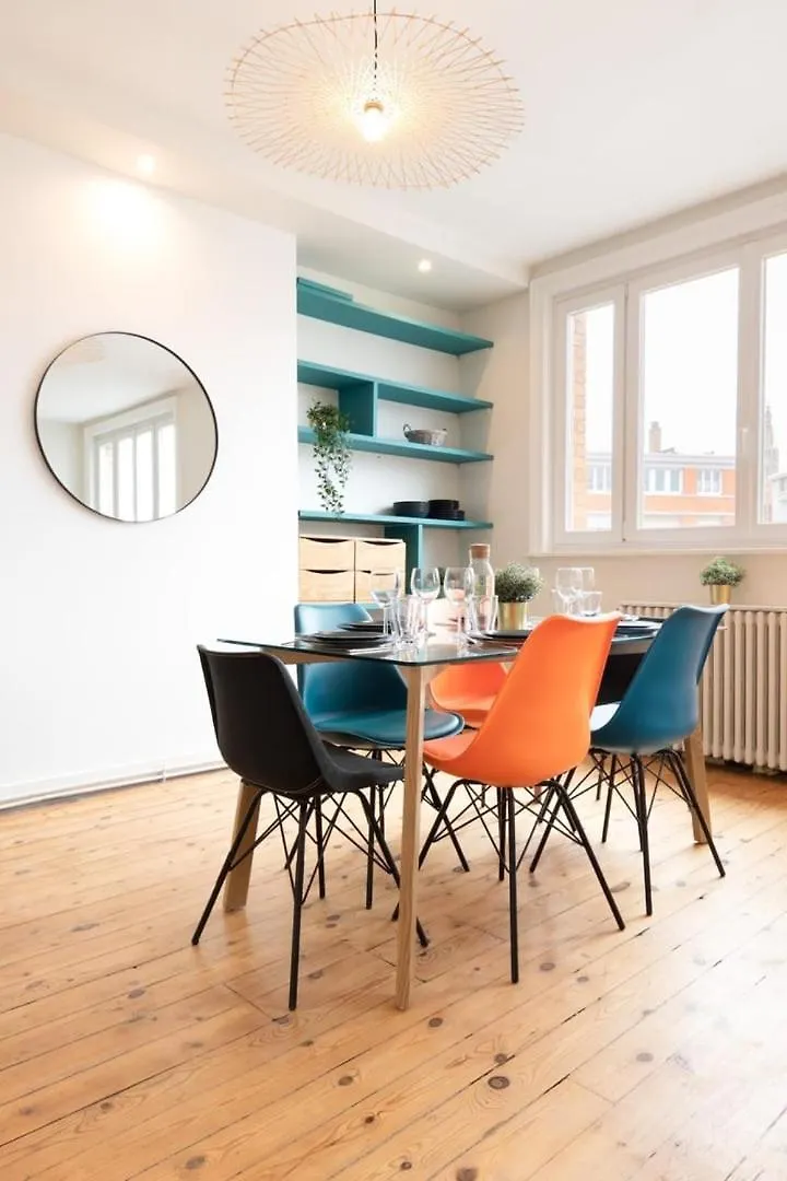Lille Hypercentre-2 Bedrooms Very Bright + Parking